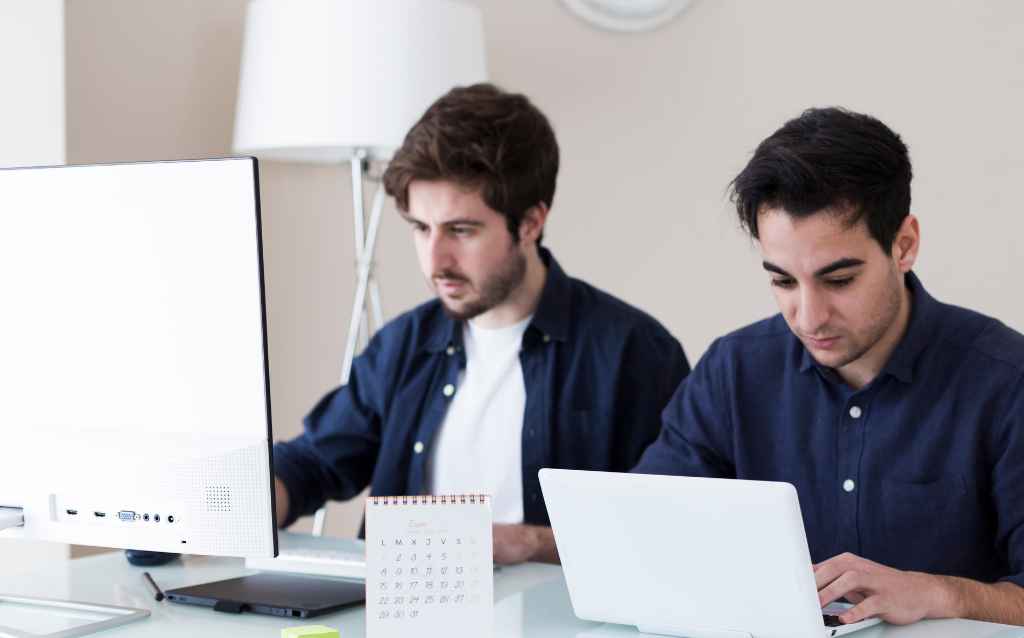 Open-plan operations floor with teams working at shared desks